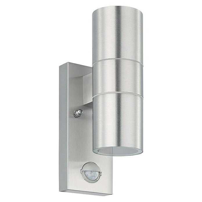Eglo Riga Wandlamp voor buiten 5 (6 W, Zilver / RVS, Helder, IP44) | BAUHAUS