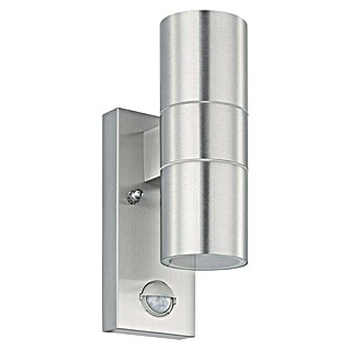 Eglo Riga Wandlamp voor buiten 5 (6 W, Zilver / RVS, Helder, IP44)