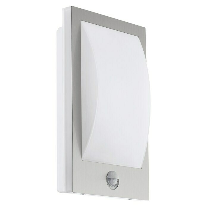 Eglo Buitenlamp met sensor Verres (12 W, Roestvrij staal, Wit, IP44) | BAUHAUS
