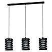 Eglo Pendelleuchte Cremella (120 W, L x B x H: 94 x 18 x 110 cm, Schwarz, E27) | BAUHAUS