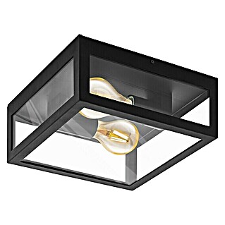 Eglo Plafondlamp Amazola (2 x 40 W, Zwart)