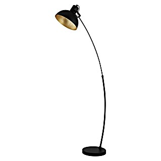 Eglo Staande lamp Jaafra Goud (Hoogte: 158 cm, Zwart, E27)