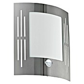 Eglo Buitenlamp met sensor City (60 W, Roestvrij staal, Wit, IP44) | BAUHAUS