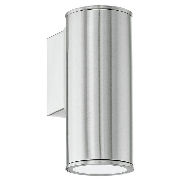Eglo Riga Wandlamp voor buiten (3 W, 6,5 x 9,5 x 15 cm, Roestvrij staal, IP44) | BAUHAUS