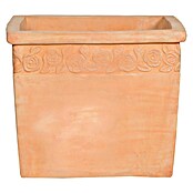 13-TOPF ROSA TERRA  WHITEWASH 29X29X23cm