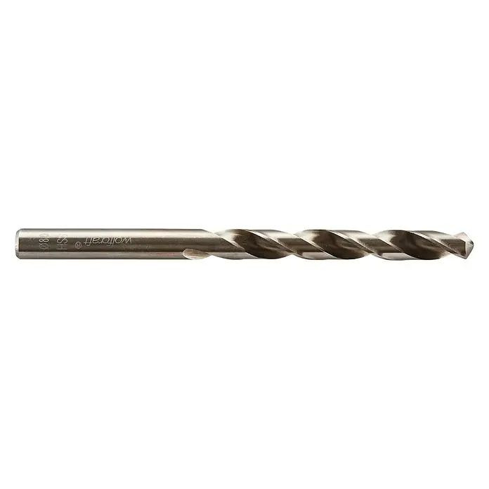 Wolfcraft Metallbohrer - 1 Stk., Durchmesser Bohrer: 8 mm, HS-Stahl - Spiralbohrer von Wolfcraft HSS, ideal zum Bohren von präzisen Löchern in verschiedenen Materialien.