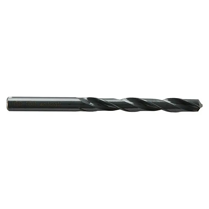 Wolfcraft Metallbohrer rollgewalzt - 1 Stk., Durchmesser Bohrer: 10 mm - Aufnahme einer HSS 10.0 Wolfcraft Spiralbohrer, ideal zum Bohren in Metall. Präzise gefertigt für saubere und effiziente Ergebnisse.