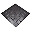 Mosaikfliese Quadrat Uni CD 192 (29,8 x 29,8 cm, Schwarz, Matt) | BAUHAUS