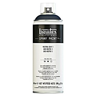 Liquitex Professional Farbspray (Neutralgrau 3, 400 ml)