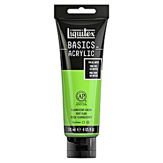 Liquitex Basics Acrylfarbe (Grün Fluoreszierend, 118 ml)