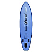 Explorer SUP-Board-Set Sunshine (L x B x H: 305 x 81 x 12,7 cm, Nutzlast: 120 kg, Aufblasbar, Blau/Weiß)