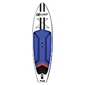 Explorer SUP-Board-Set Sunshine (L x B x H: 305 x 81 x 12,7 cm, Nutzlast: 120 kg, Aufblasbar, Blau/Weiß)