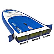 Explorer SUP-Board-Set Hybrid 10.6 (L x B x H: 320 x 84 x 15 cm, Nutzlast: 150 kg, Aufblasbar, Blau/Weiß) | BAUHAUS