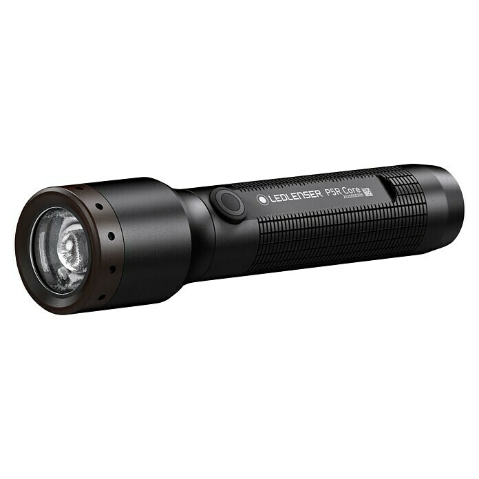 Ledlenser LED-Taschenlampe P5R CoreAkkubetrieben, Schwarz, 15 lm - 500 lm Diagonal View