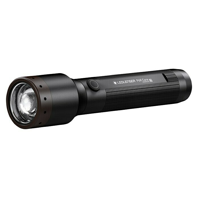 Ledlenser LED-Taschenlampe P6R CoreAkkubetrieben, Schwarz, 15 lm - 900 lm Diagonal View