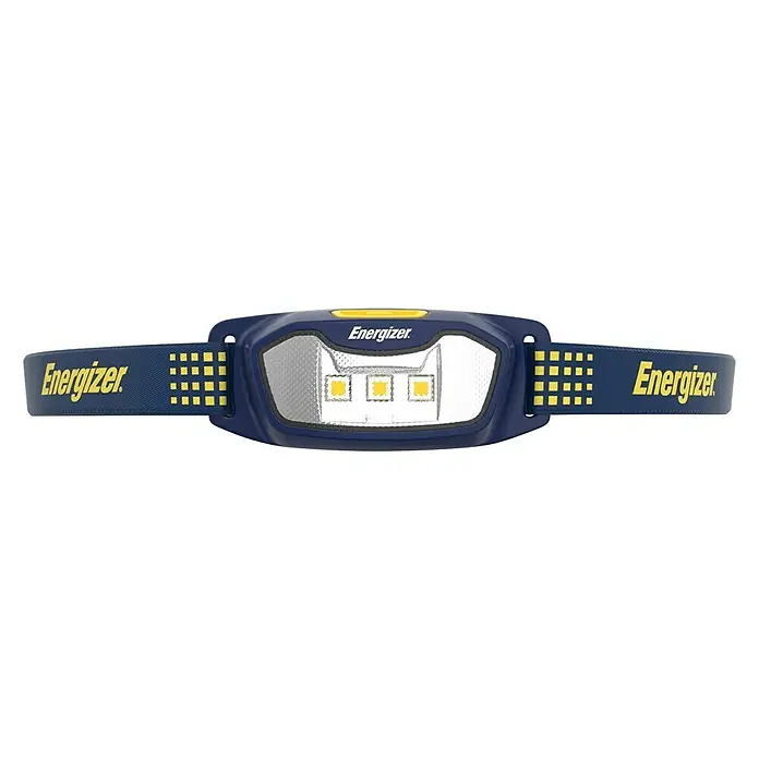 Energizer Linterna frontal deporte - 36 x 190 x 146 mm, 125 lm - Linterna frontal Energizer con luces LED y diadema ajustable para un uso cómodo.
