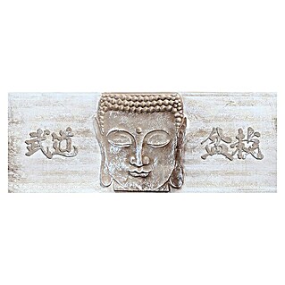 Cuadro con relieve cara Buda (Espiritual, An x Al: 160 x 60 cm)