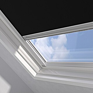 Dachfensterrollo Sky 2.0 M06 (Farbe: Schwarz, Manuell)