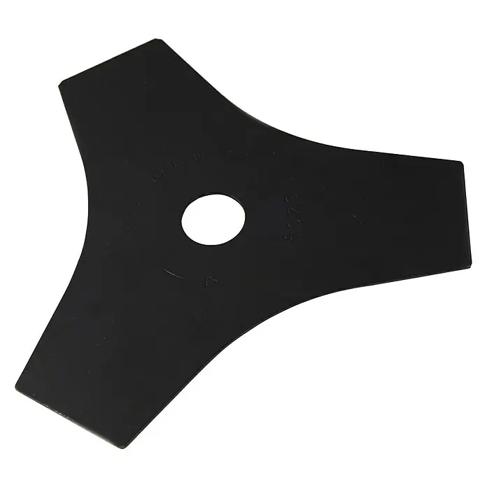 Alpina Elektro-Motorsense ABR 1.0 EJ - 1.000 W, Schnittbreite Faden: 37 cm, Schnittbreite Messer: 20 cm - Dreizack-Rasentrimmerklinge. Das Zubehörteil für den Rasentrimmer ist aus robustem, langlebigem Stahl gefertigt.
