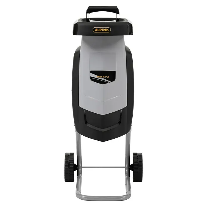 Alpina Elektro-Häcksler ACH 2.2 E - Max. Aststärke: 4 cm, 2.200 W - Gartengerät: Der ALPINA ACH 2.2 E Häcksler ist ein nützliches Gerät für die Gartenarbeit und verfügt über Räder für den einfachen Transport.