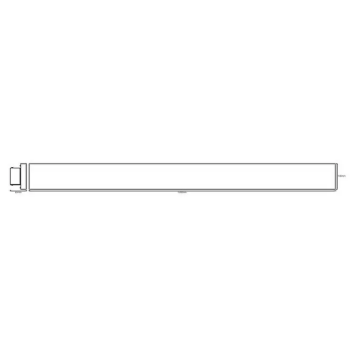 Ledvance Smart+ WiFi LED-Panel Planon Frameless35 W, L x B x H: 1.200 x 100 x 65 mm, Weiß, RGBW