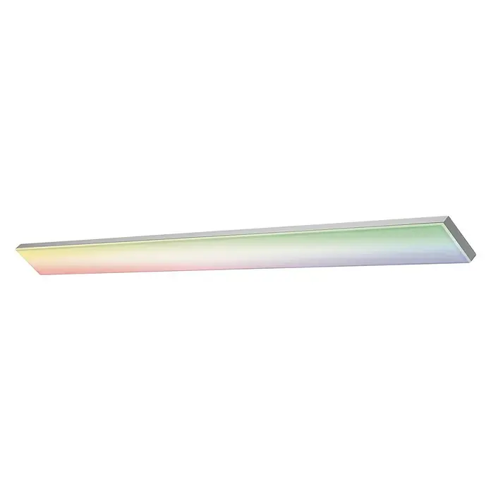 Ledvance Smart+ WiFi LED-Panel Planon Frameless35 W, L x B x H: 1.200 x 100 x 65 mm, Weiß, RGBW - Moderne LED-Deckenleuchte mit Farbwechsel. Das schlanke Design und die sanften Farben machen diese Leuchte zu einem Blickfang in jedem Raum.