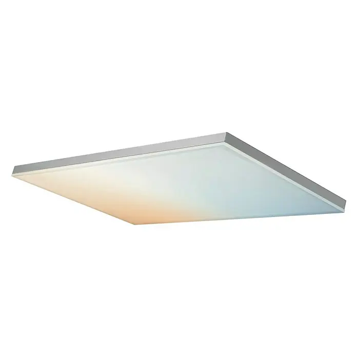 Ledvance Smart+ WiFi LED-Panel Planon Frameless - 28 W, Weiß - Deckenleuchte mit quadratischer Form und sanfter Beleuchtung für eine angenehme Atmosphäre.