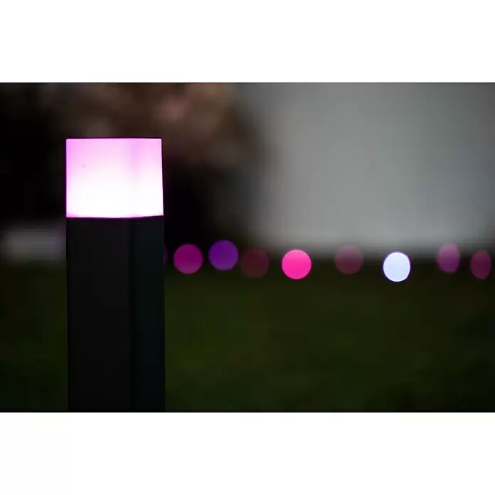 Ledvance Smart+ LED-Gartenspot Cube RGBWL x B x H: 120 x 120 x 800 mm