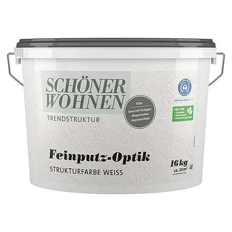 SCHÖNER WOHNEN-Farbe Trendstruktur Dekoputz Feinputz-Optik Strukturfarbe