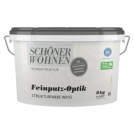 SCHÖNER WOHNEN-Farbe Trendstruktur Dekoputz Feinputz-Optik Strukturfarbe