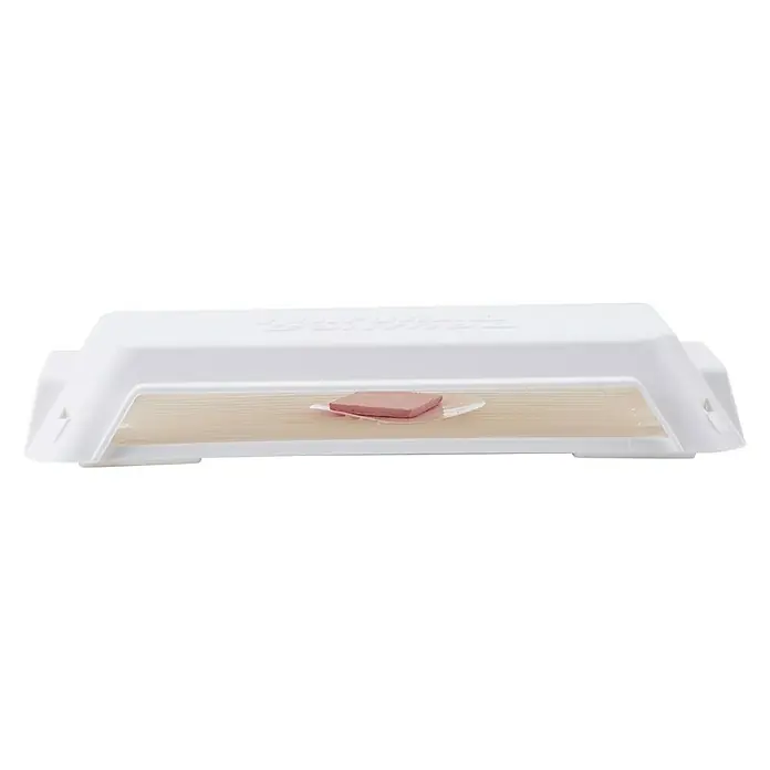 Swissinno Trampa para polillas - 2 ud. - Una estación de cebo para plagas plana, rectangular y blanca con un trozo de cebo dentro. Control de plagas en casa y jardín.