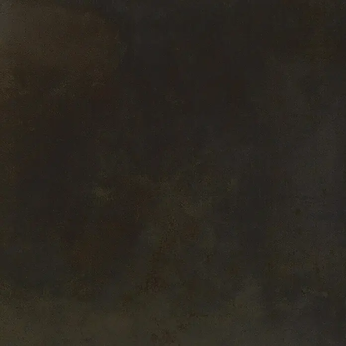 Feinsteinzeugfliese Metallo Ferro - 60 x 60 cm, Schwarz, Matt - Dunkler, strukturierter Hintergrund mit subtilen Farbverläufen, ideal für Texturen oder Hintergründe in Designprojekten.