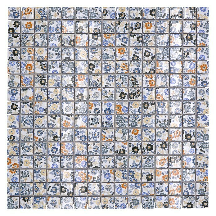 Mosaikfliese Quadrat CG SP0630,5 x 30,5 cm, Bunt, Glänzend Top View