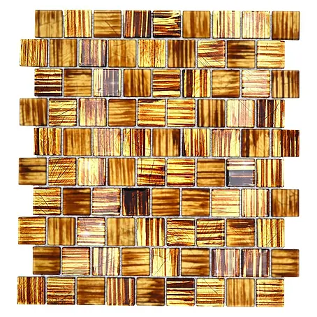 Mosaikfliese Quadrat Crystal Struktur CM CF45