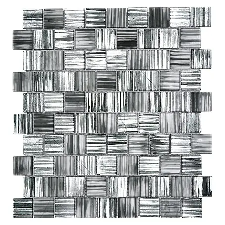 Mosaikfliese Quadrat Crystal Struktur CM CF41