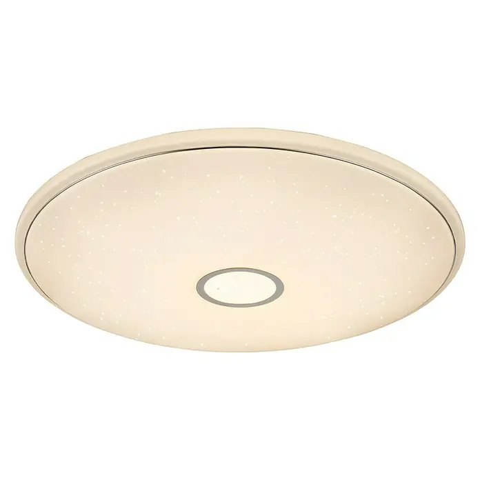 Globo Deckenleuchte rund CONNOR - 80 W, Ø x H: 78,5 x 80 cm - Moderne LED-Deckenleuchte mit Sterneneffekt und runder Form für stilvolle Beleuchtung in jedem Raum. Elegantes Design für Ihr Zuhause.