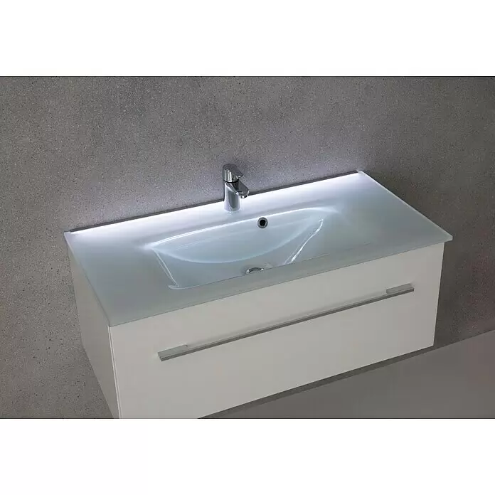 Camargue Stella Einbauwaschbecken - 100 x 50,1 cm, Weiß - Stimmungsaufnahme