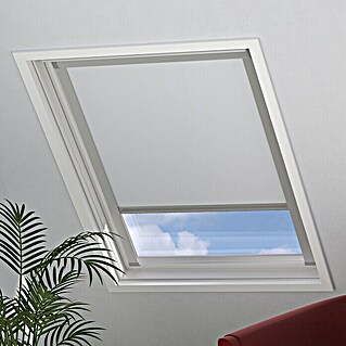 Dachfensterrollo Sky 2.0 SK06 (Farbe: Weiß, Manuell)