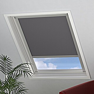 Dachfensterrollo Sky 2.0 C02 (Farbe: Grau, Manuell)