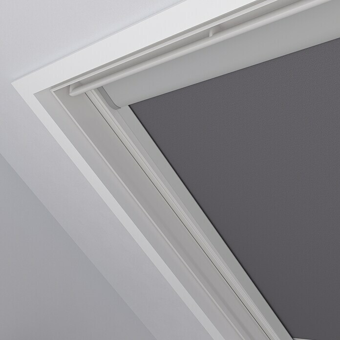 Dachfensterrollo Sky 2.0 FK06Farbe: Grau, Manuell Detail Shot