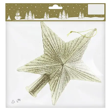 Christbaumspitze Glitzerstern