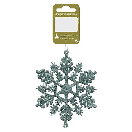 Christbaumschmuck Schneeflocke