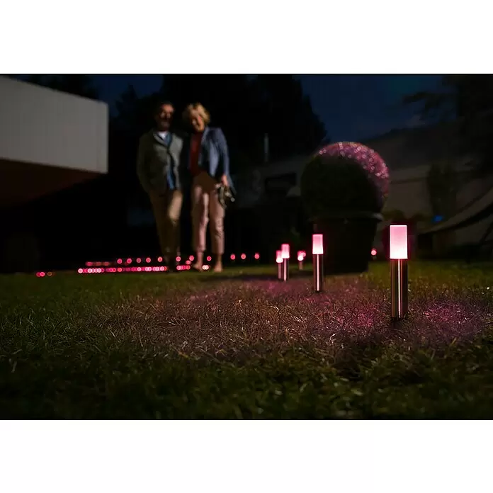 Ledvance Smart+ LED-Gartenspot Garten Pole Mini RGBW Erweiterungs-Set - RGBW, Mit Leuchtmittel - Anwendungsbeispiel