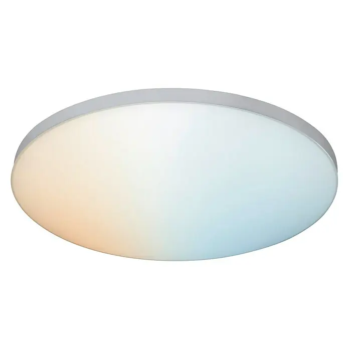 Ledvance Smart+ WiFi LED-Panel rund Planon Frameless - 28 W, Ø x H: 450 x 65 mm, Weiß - Runde LED-Deckenleuchte mit Dimmfunktion, ideal für moderne Innenräume und eine angenehme Beleuchtung.