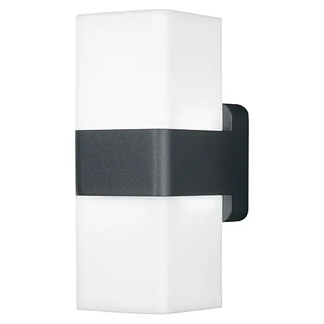 Ledvance Smart+ LED-Außenwandleuchte Wall CubeUpDown RGBW GR