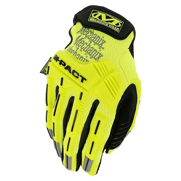 Mechanix Wear Arbeitshandschuhe Hi-Viz M-Pact - M, Fluoreszierendes Gelb - Gelber Mechanix Wear M-Pact Handschuh für optimalen Schutz bei der Arbeit. Hochwertige Materialien für Komfort und Langlebigkeit.