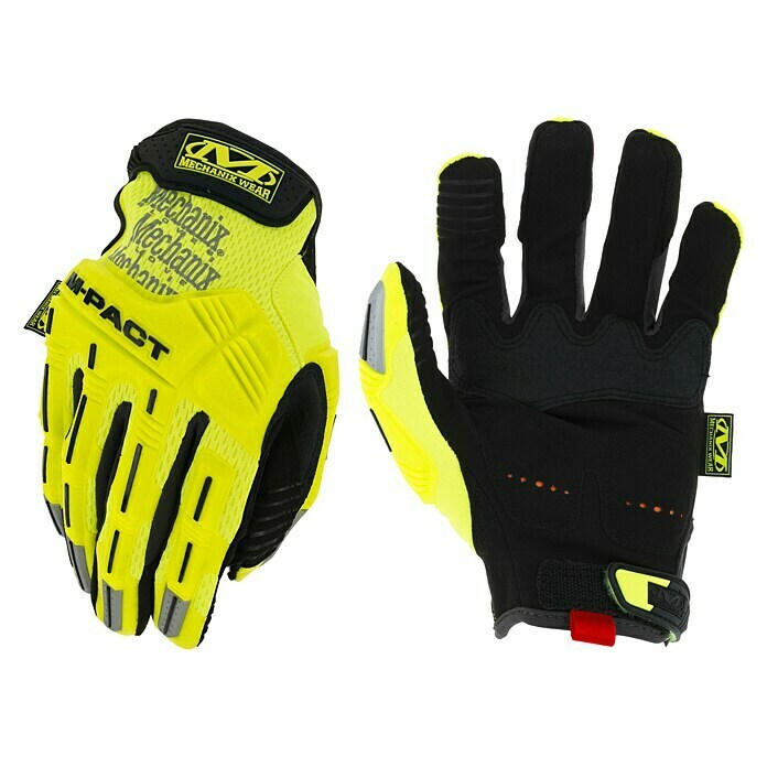 Mechanix Wear Arbeitshandschuhe Hi-Viz M-Pact (S, Fluoreszierendes Gelb)