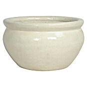 VENEZIA GLASIERT WEISS 45x27cm