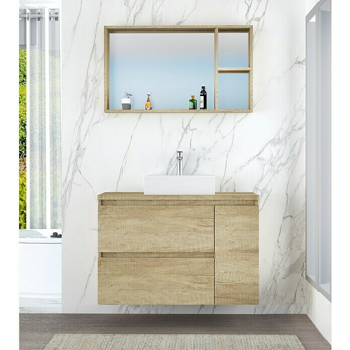 Mueble de lavabo Farbe (Nature)