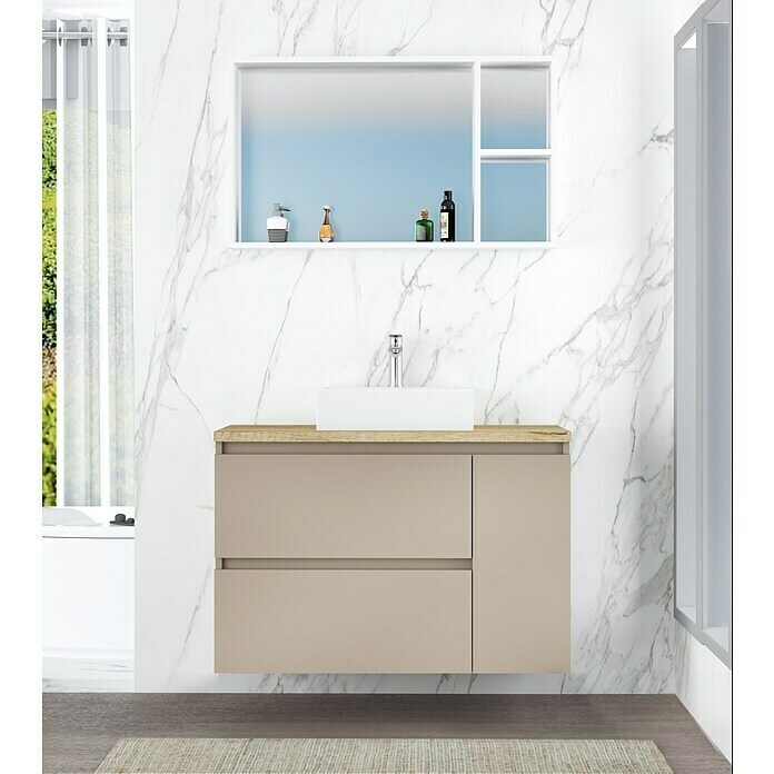 Mueble de lavabo Farbe (Fango)
